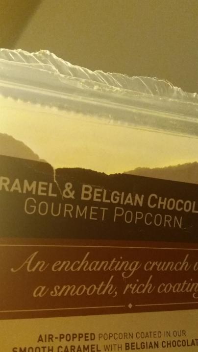 Fotografie - Gourmet popcorn Caramel & Belgian chocolate