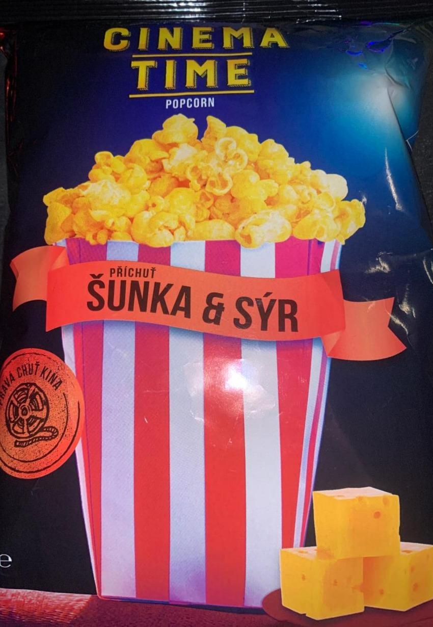 Fotografie - Popcorn příchuť Šunka & Sýr Cinema Time