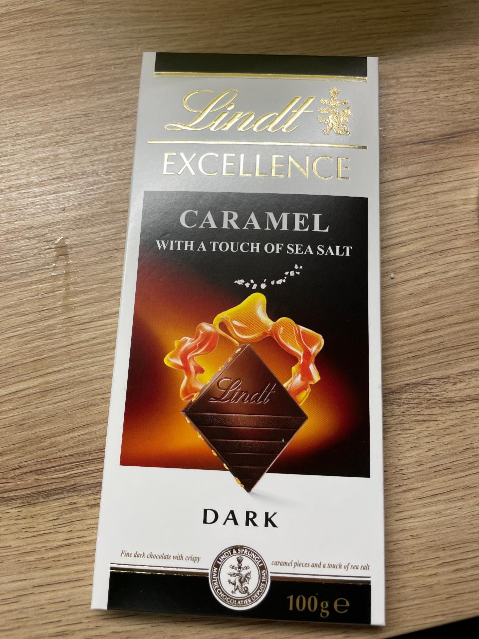 Fotografie - Excellence Caramel with a touch of sea salt Lindt