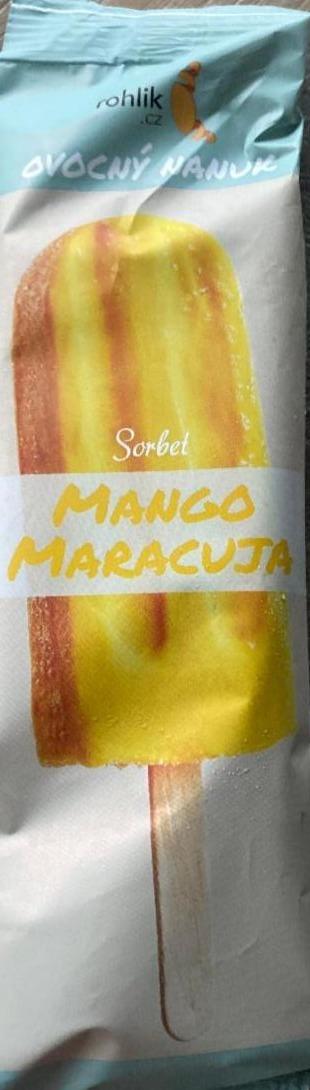 Fotografie - Ovocný nanuk Sorbet mango maracuja Rohlik.cz