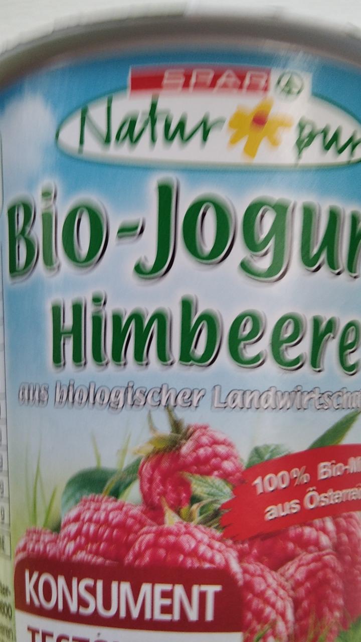 Fotografie - Bio-Jogurt Himbeere Spar Natur pur
