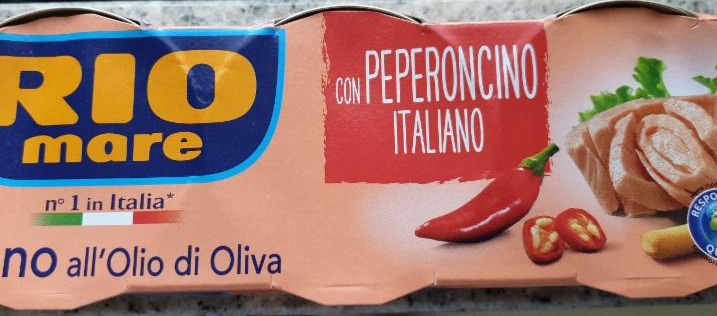 Fotografie - Tonno all' olio di Oliva s chilli papričkou Rio mare