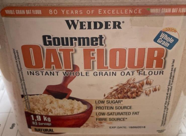Fotografie - Gourmet oat flour Natural Weider