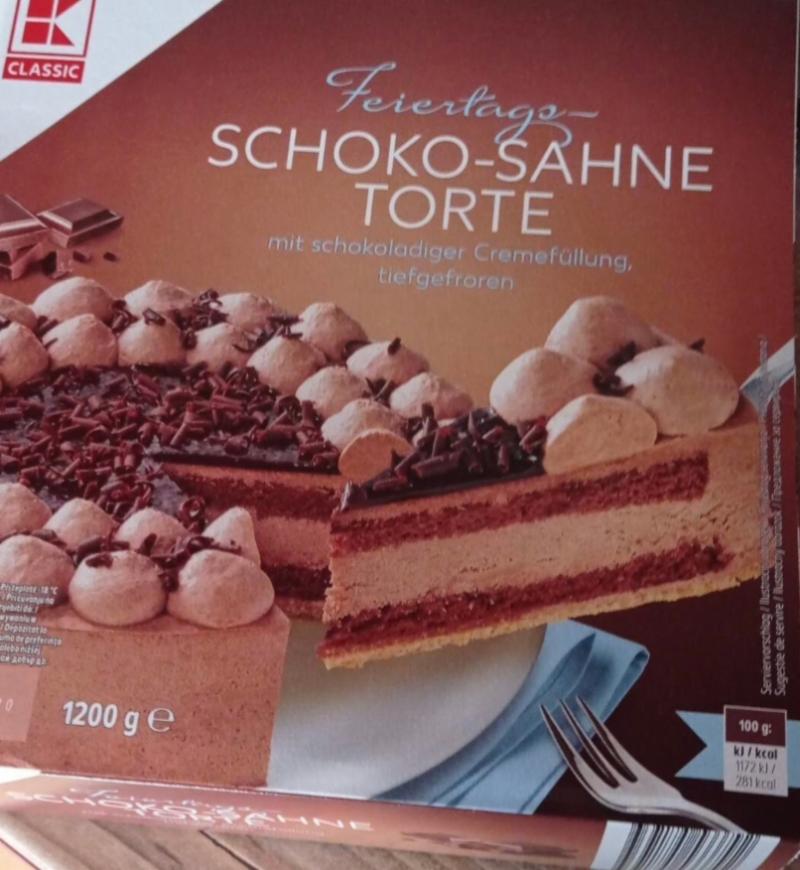 Fotografie - Schoko-Sahne Torte K-Classic