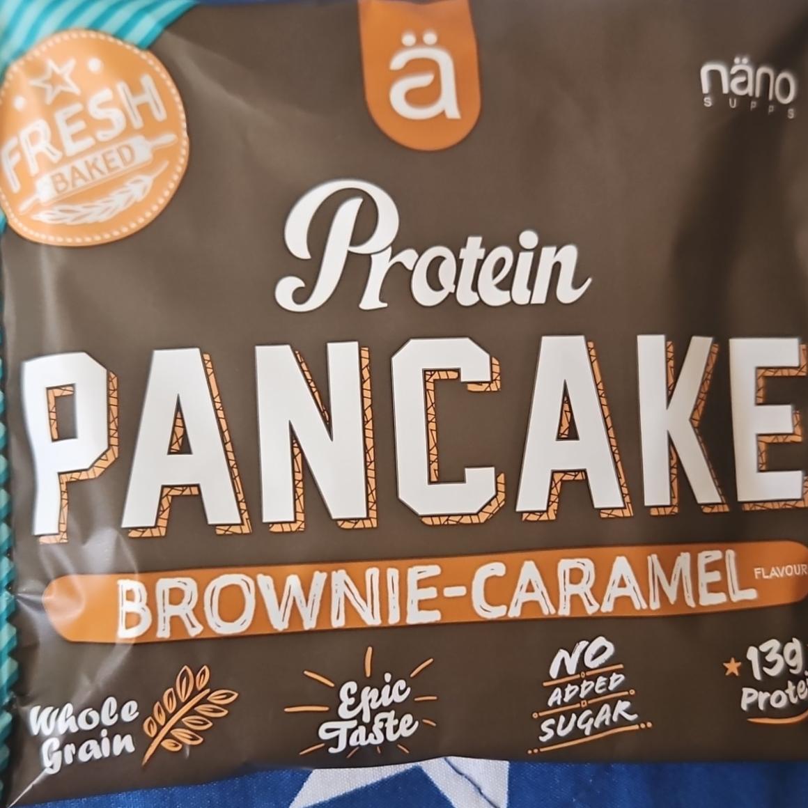 Fotografie - Protein Pancake Brownie Caramel Ä NanoSupps