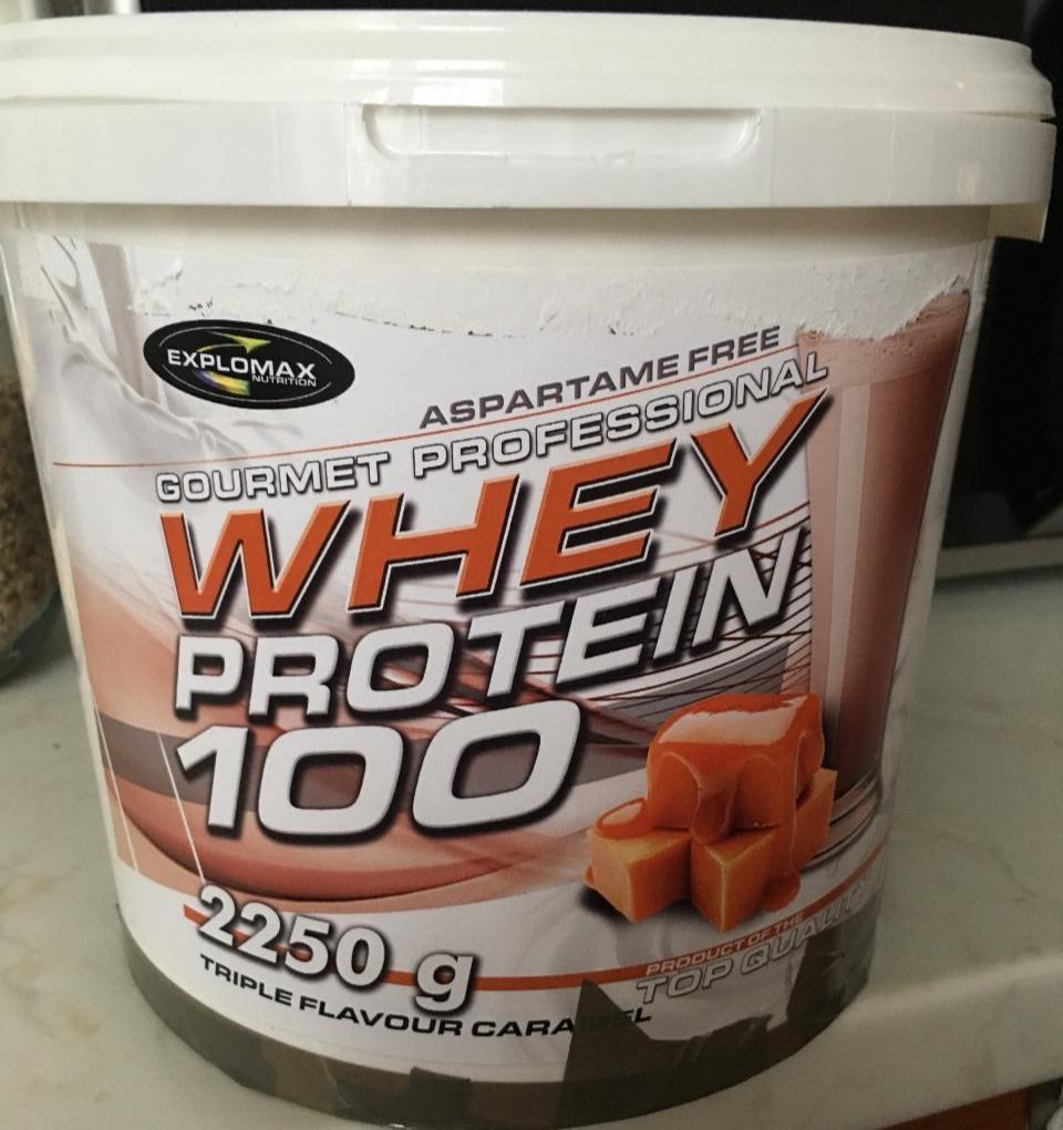 Fotografie - Whey Protein 100 Caramel Explomax