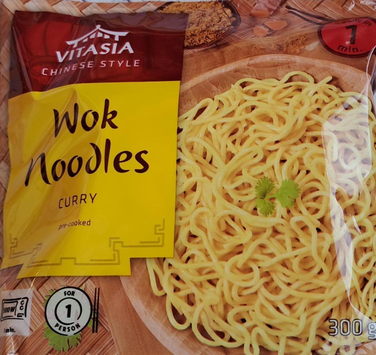 Fotografie - Wok Noodles Curry pre-cooked Vitasia