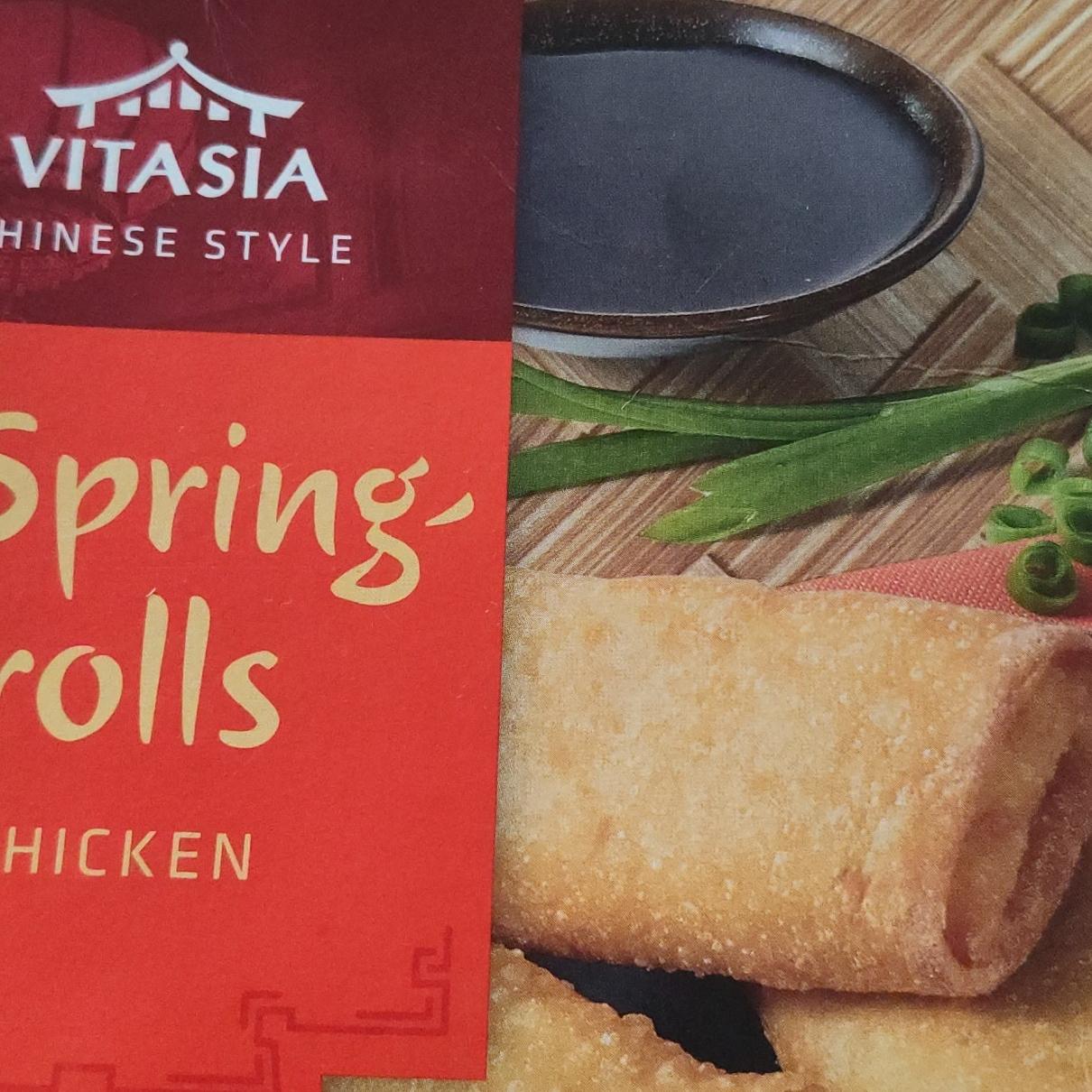 Fotografie - 4 Spring rolls Chicken Vitasia