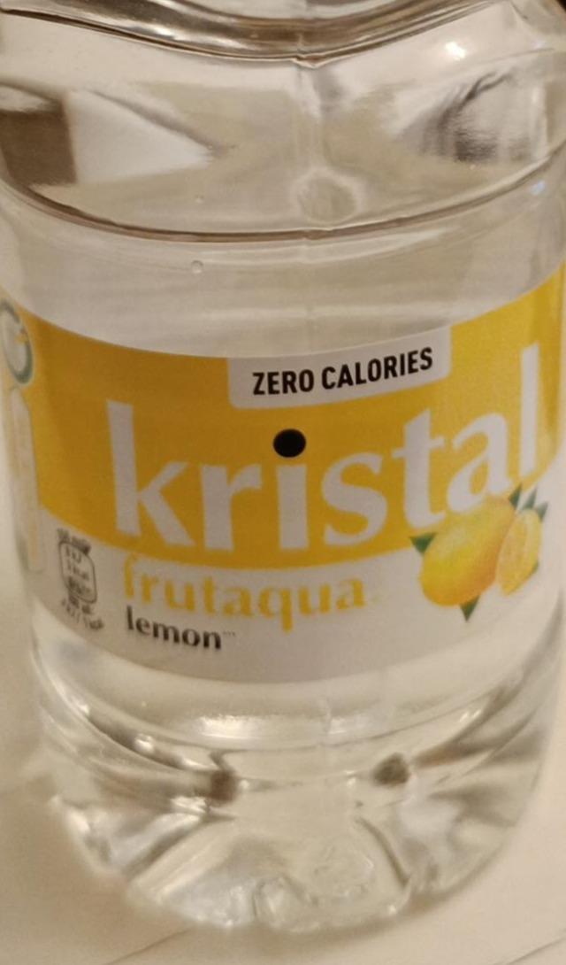 Fotografie - ochucená voda Lemon kristal