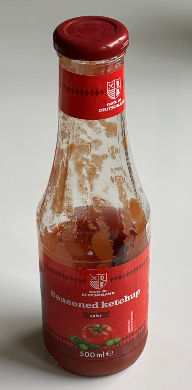 Fotografie - Seasoned ketchup spicy Taste of Deutschland