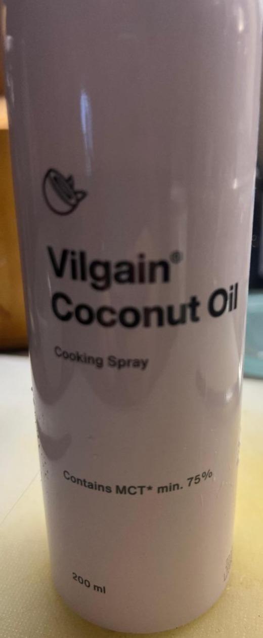 Fotografie - Coconut Oil Cooking Spray Vilgain