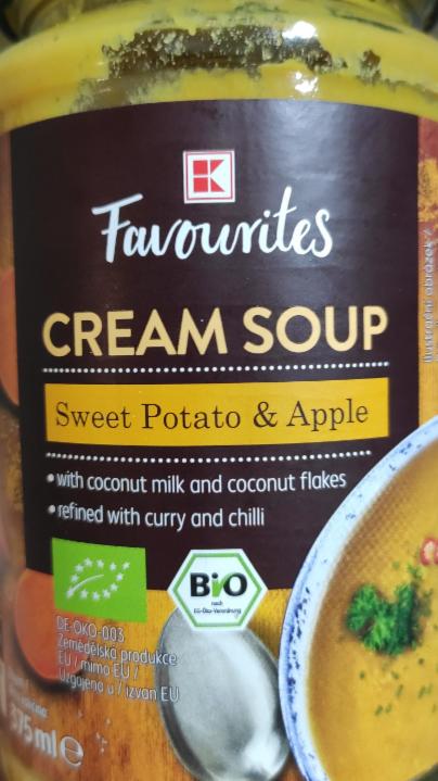 Fotografie - Bio Cream soup Sweet Potato & Apple K favourites