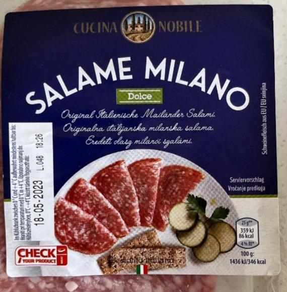 Fotografie - Salame Milano Cucina Nobile