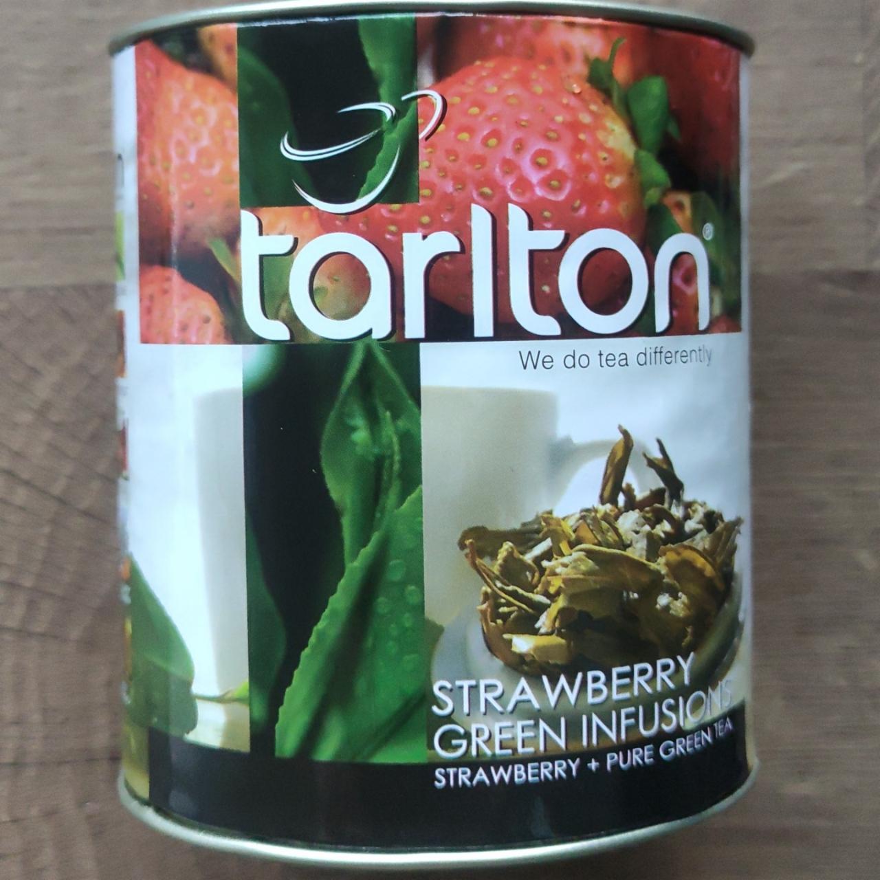 Fotografie - Strawberry Green Tea Tarlton