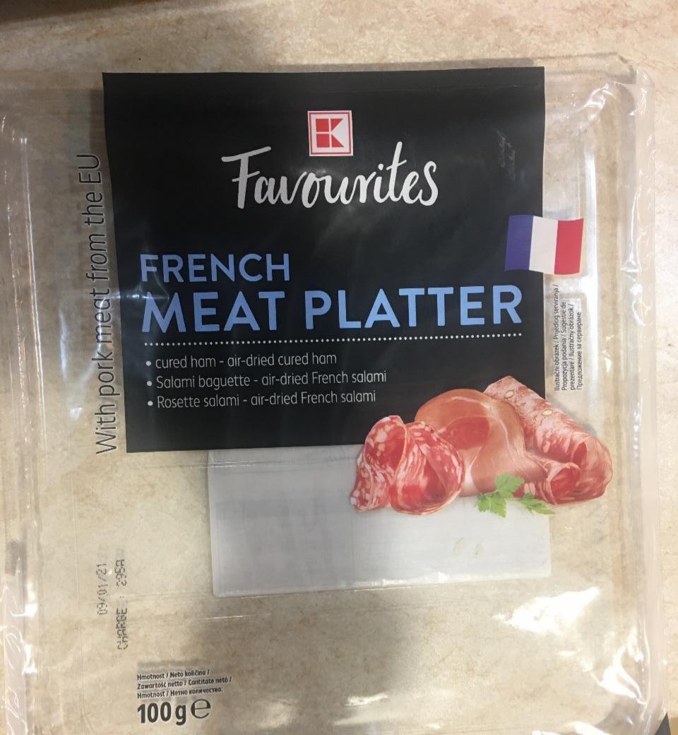 Fotografie - French Meat Platter Salám Rosette K-Favourites