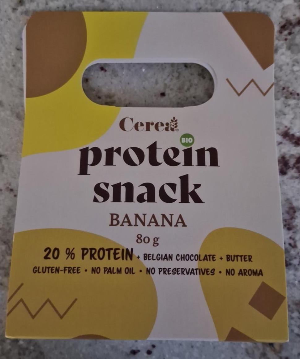 Fotografie - Bio Protein snack banana Cerea