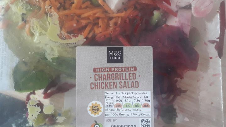 Fotografie - Chargrilled Chicken Salad M&S Food