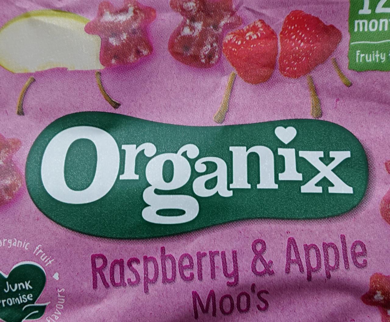 Fotografie - Raspberry & Apple Fruit Moo's Organix