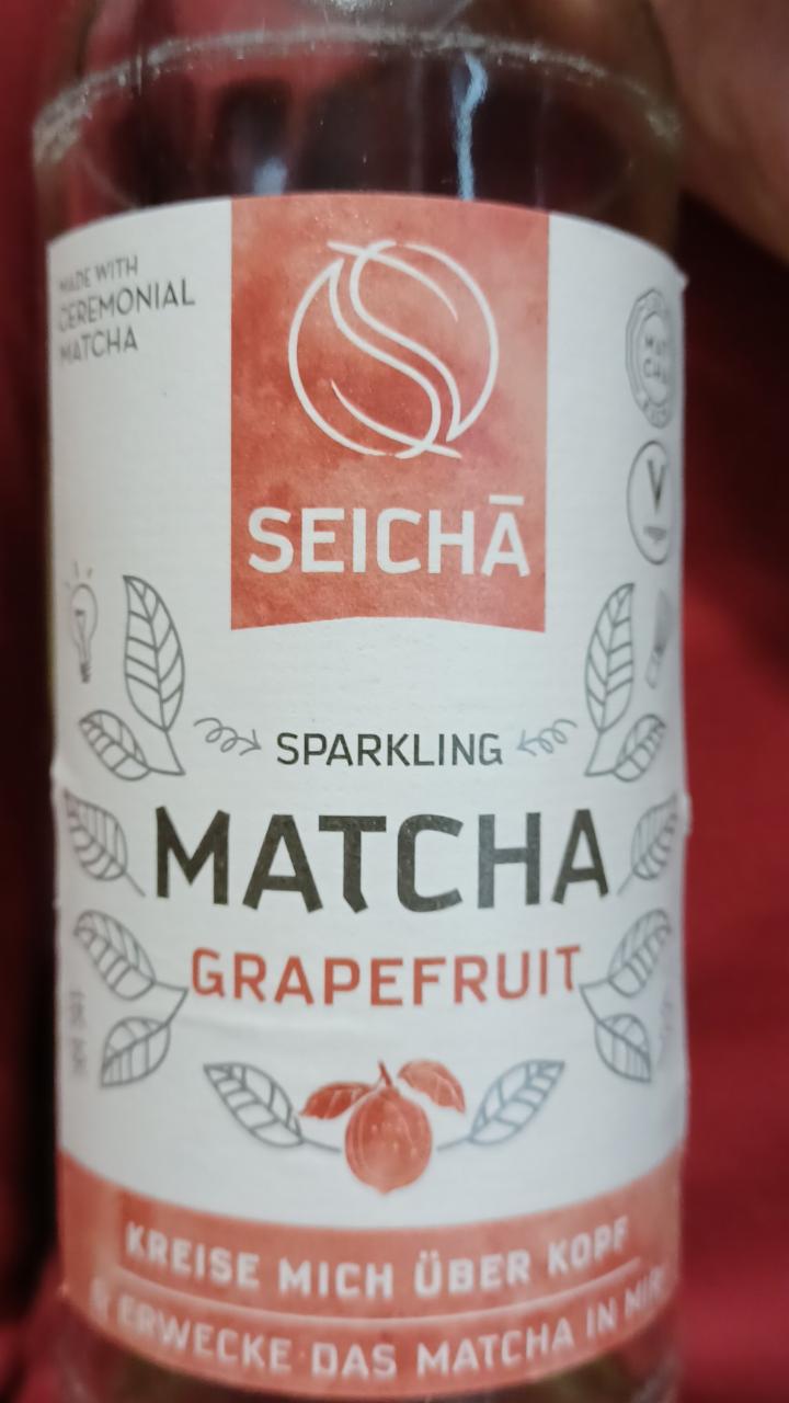 Fotografie - Seicha Sparkling Matcha Grapefruit