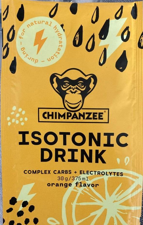 Fotografie - Isotonic Drink orange flavor Chimpanzee