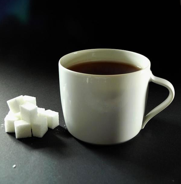 Fotografie - káva rozpustná s cukrem