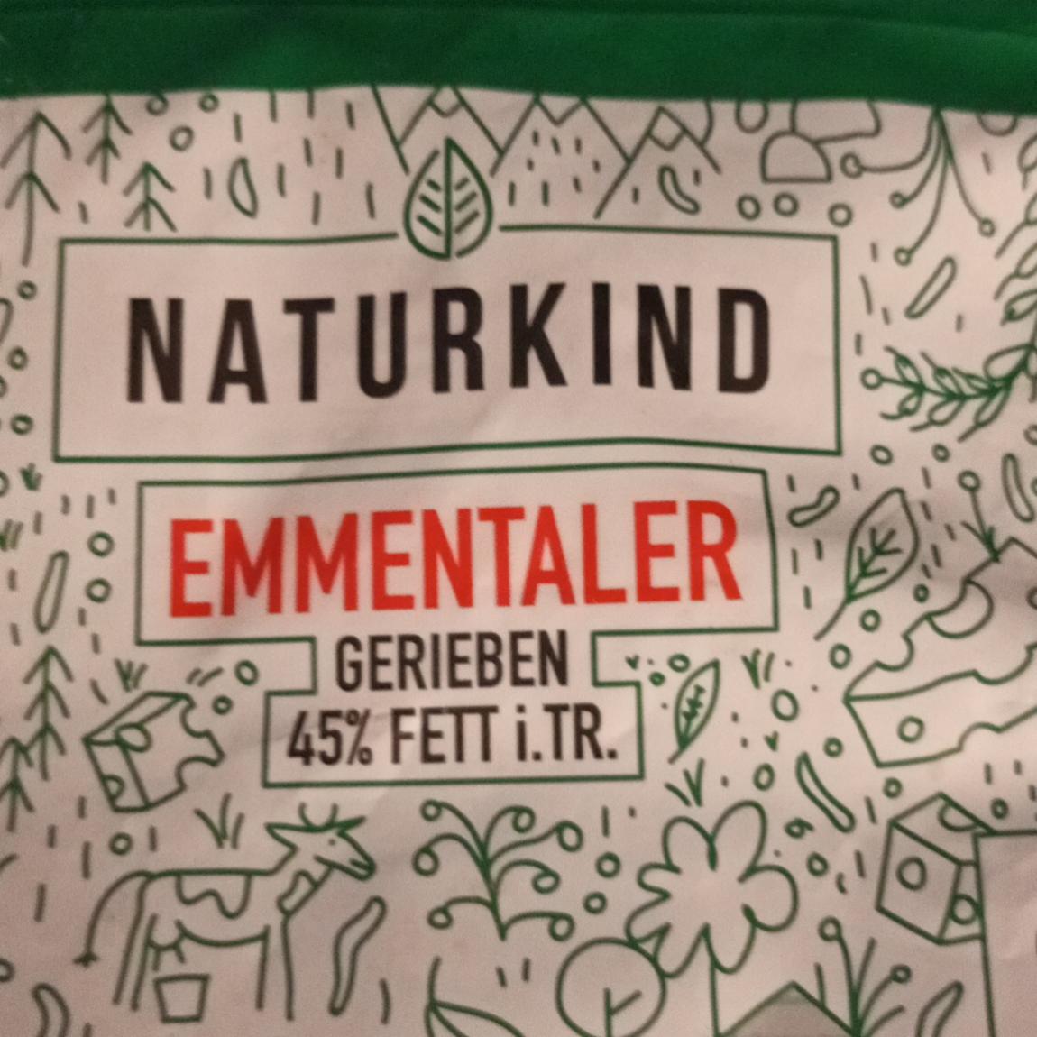 Fotografie - Emmentaler gerieben 45 % Fett i. Tr. Naturkind