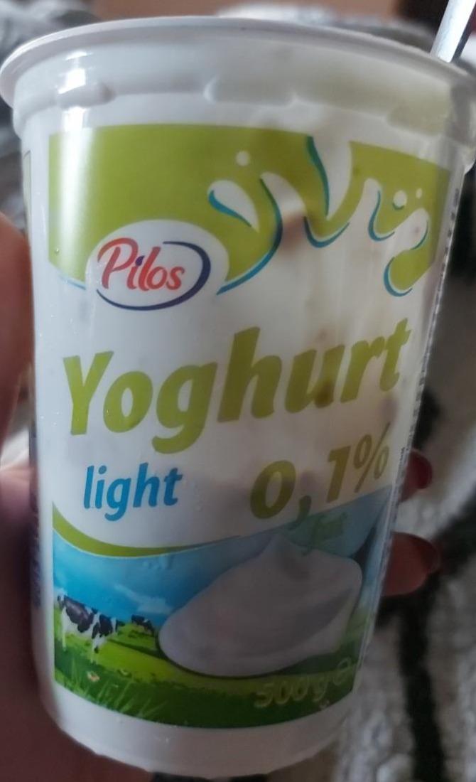 Fotografie - Yoghurt light 0,1% tuku Pilos