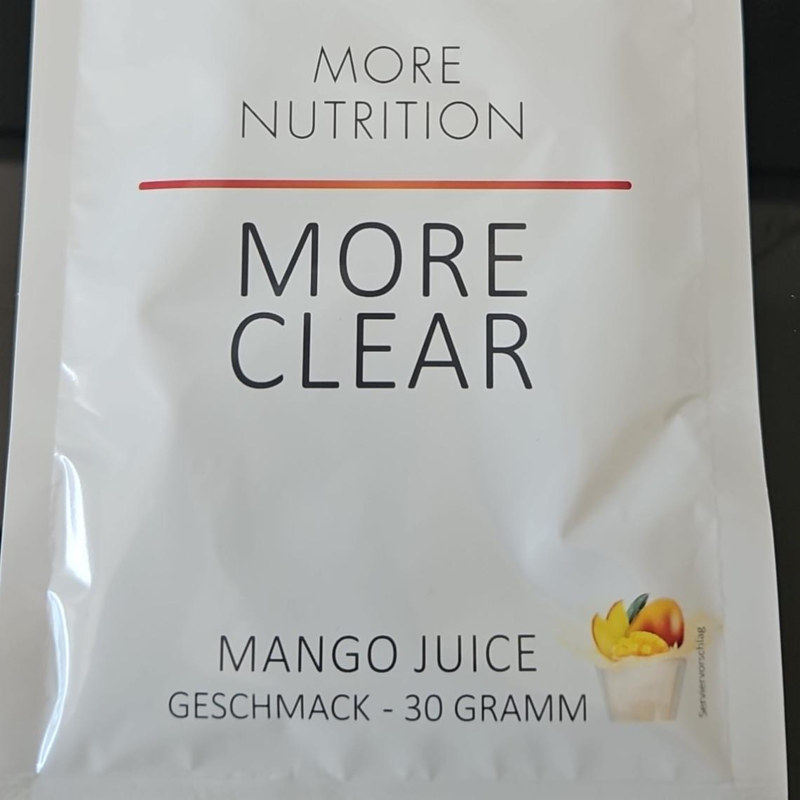 Fotografie - More Clear Mango Juice More Nutrition