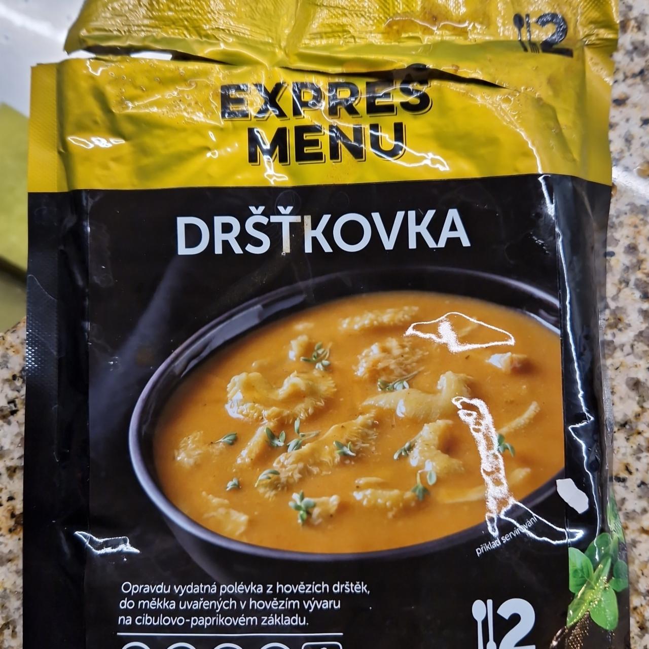Fotografie - Dršťkovka Expres menu