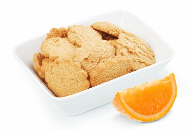 Fotografie - Nízkokalorické sušenky s příchutí pomeranče Victus