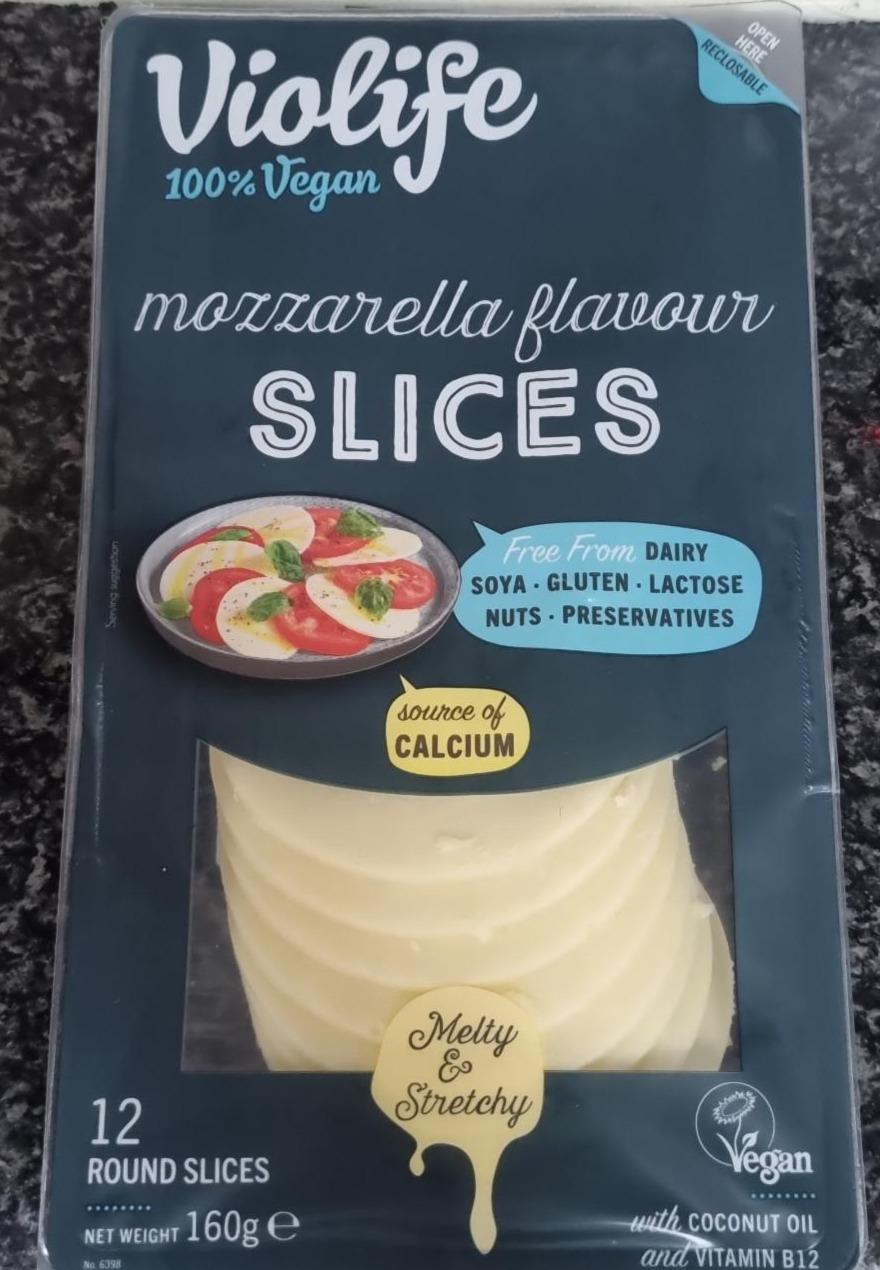 Fotografie - 100% Vegan mozzarella flavour slices Violife