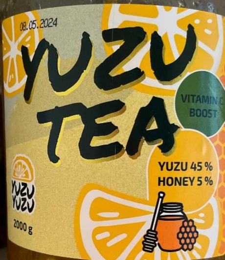 Fotografie - Yuzu tea Honey Flavor Yuzu Yuzu