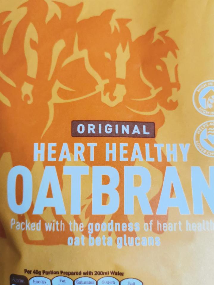 Fotografie - Original Heart Healthy Oatbra Mornflake Mighty Oats