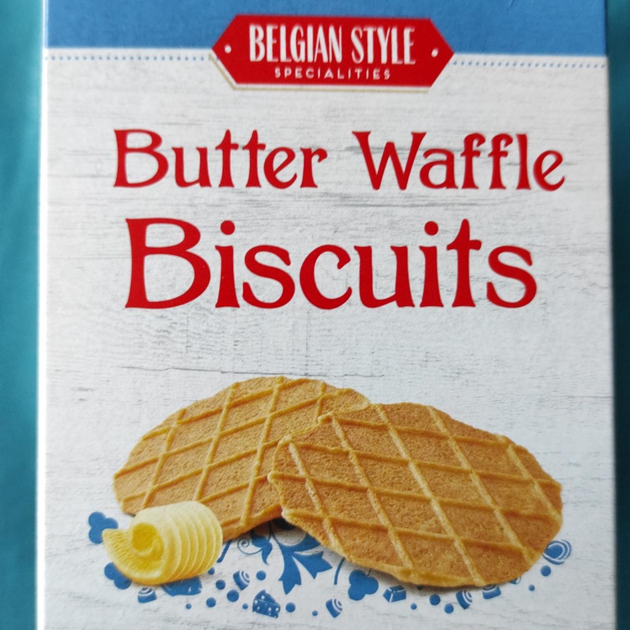 Fotografie - Butter Waffle Biscuits Belgian Style