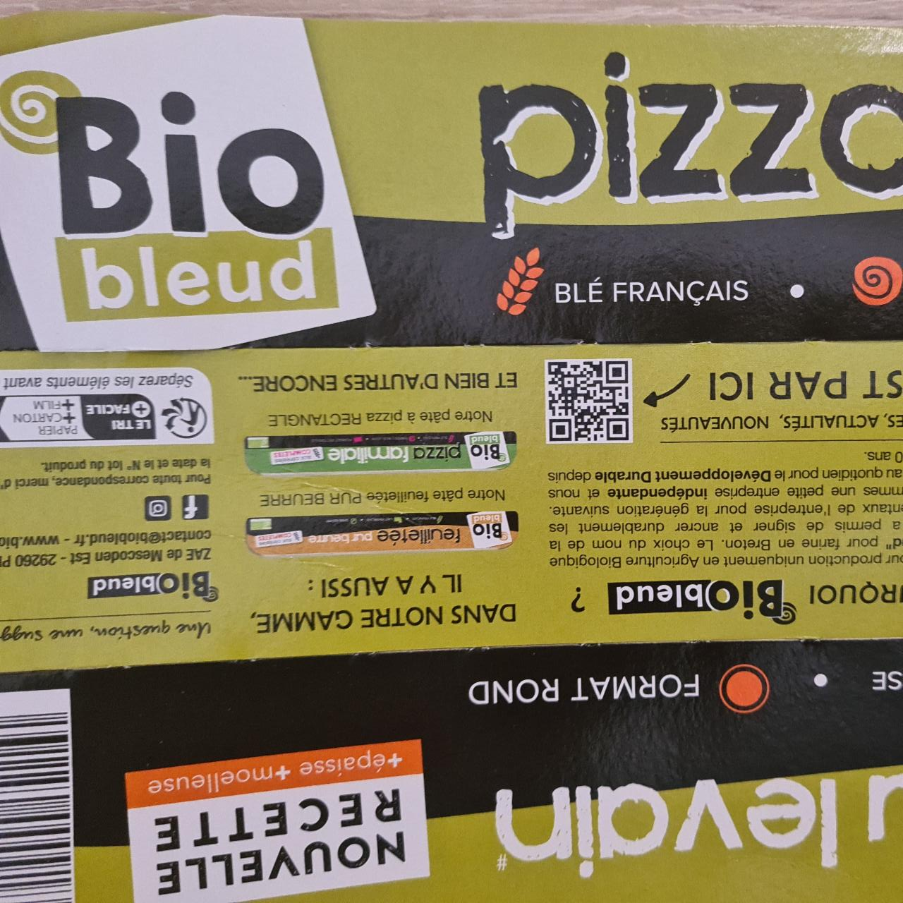 Fotografie - Pâte à Pizza au levain Biobleud