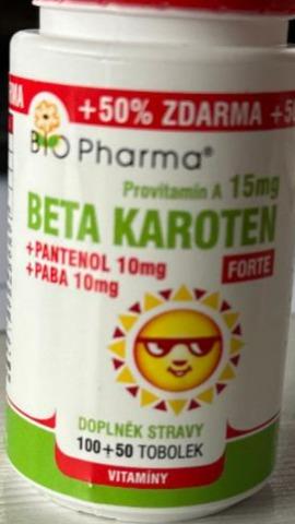 Fotografie - Beta karoten Bio Pharma
