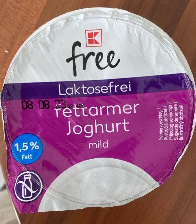 Fotografie - Laktosefrei fettarmer Joghurt mild K-free