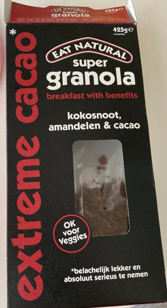 Fotografie - Super granola extreme cacao