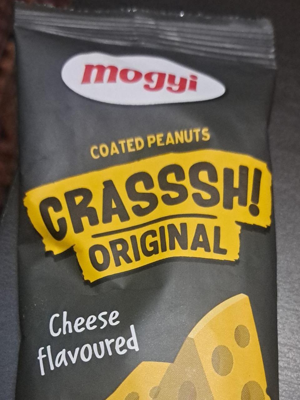 Fotografie - Crasssh! Original Coated Peanuts Cheese flavoured Mogyi