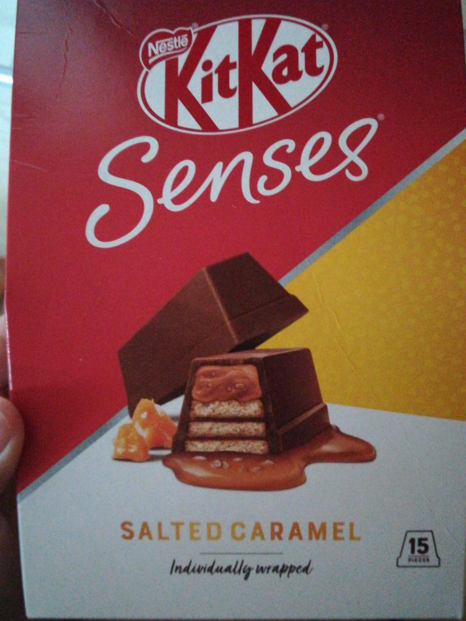 Fotografie - KitKat Senses Salted Caramel