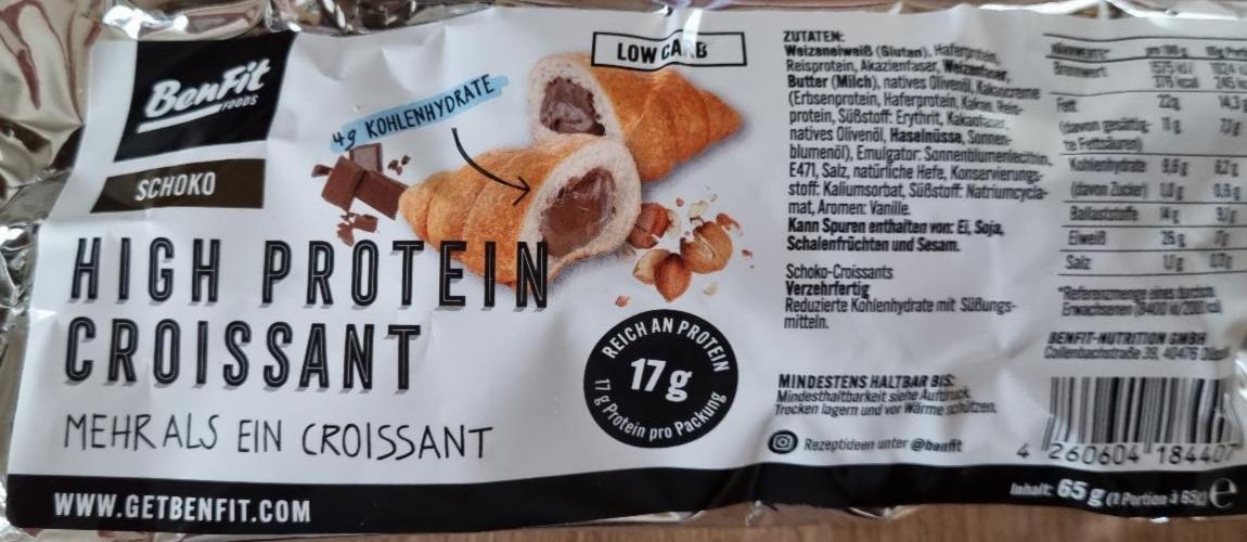 Fotografie - High protein croissant