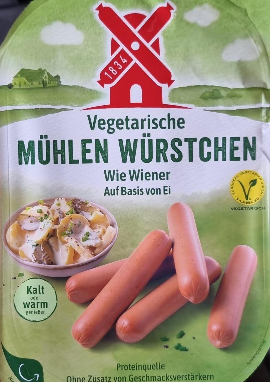 Fotografie - Vegetarische Mühlen Würstchen Wie Wiener Rügenwalder Mühle