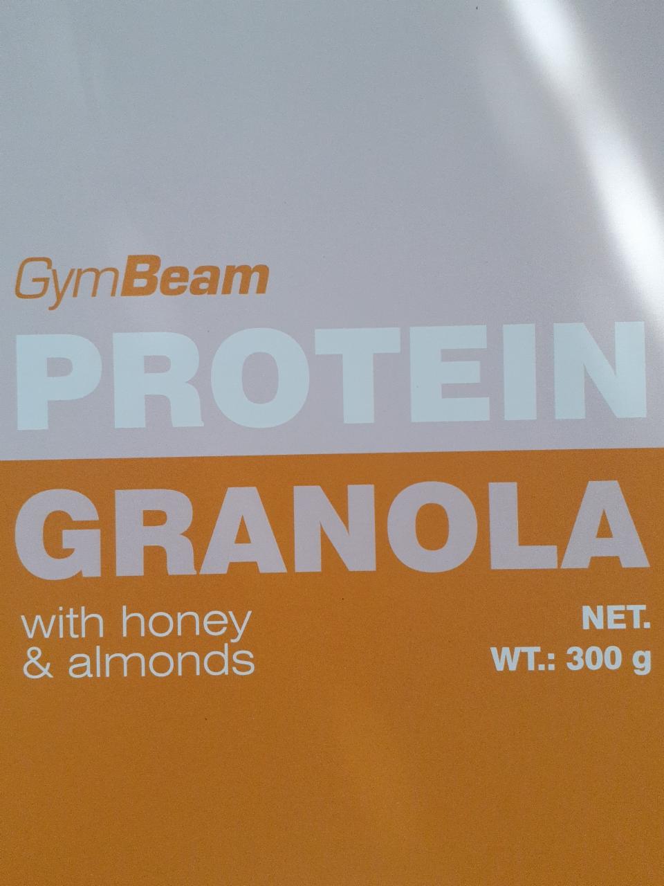Fotografie - Protein Granola with honey & almonds GymBeam