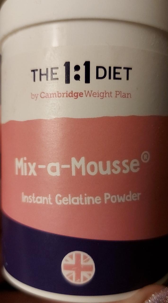 Fotografie - Mix-a-Mousse instant gelatine powder Cambridge Weight Plan