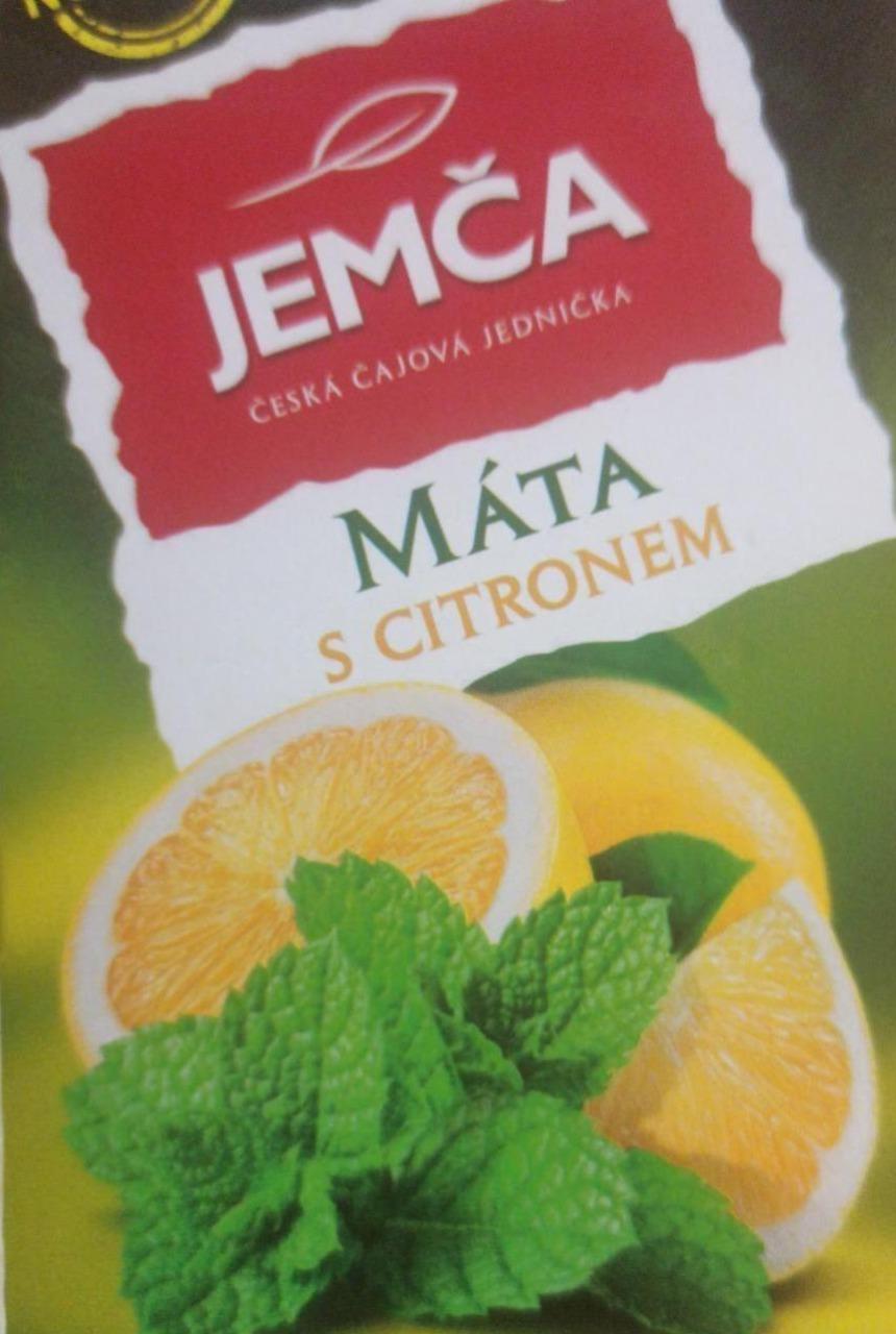 Fotografie - Máta s citrónem bylinný čaj aromatizovaný Jemča