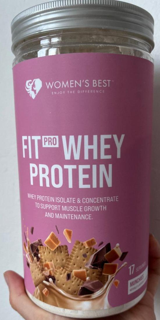Fotografie - Fit Pro Whey Protein Munchies Women’s best