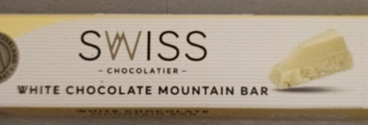 Fotografie - Swiss White chocolate mountain bar M&S