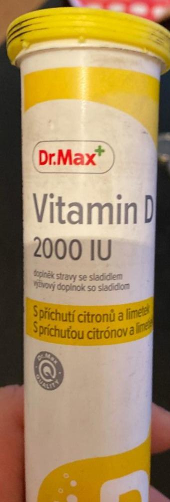 Fotografie - Vitamin D 2000 IU Dr.Max