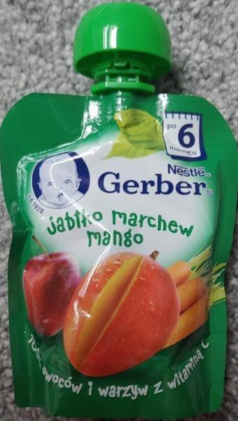 Fotografie - Gerber jabłko marchew mango Nestlé