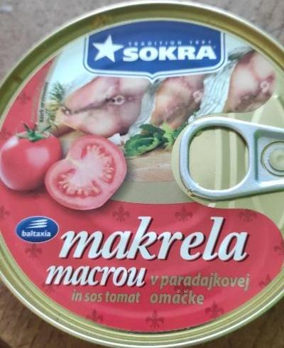Fotografie - Makrela v rajčatové omáčce Sokra